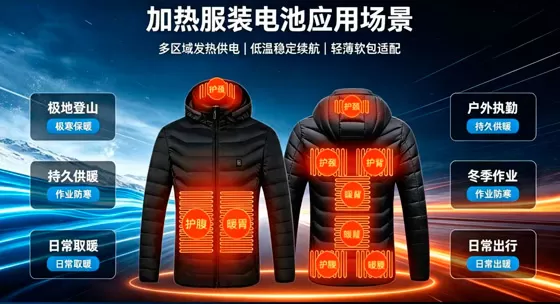 倍特力聚合物电池：为户外加热服打造持久温暖引擎