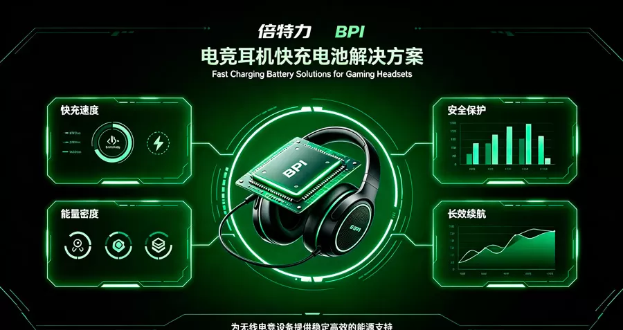 电竞耳机快充电池:告别断电焦虑,决胜毫秒之间 电竞耳机快充电池:告别断电焦虑,决胜毫秒之间