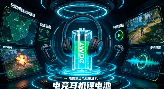 倍特力电池：电竞耳机快充锂电池的“战力续航”核心