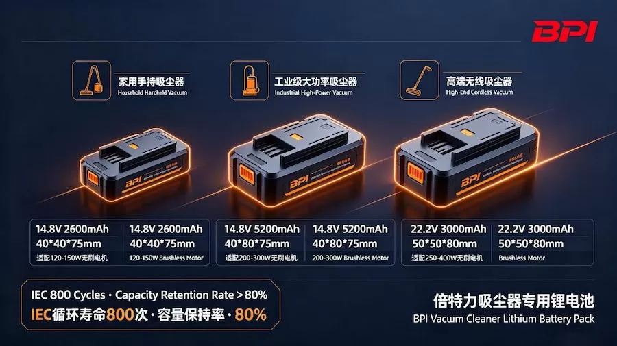 持久清洁的“动力引擎”:倍特力锂电池凭什么成为无线吸尘器的动力首选 持久清洁的“动力引擎”:倍特力锂电池凭什么成为无线吸尘器的动力首选