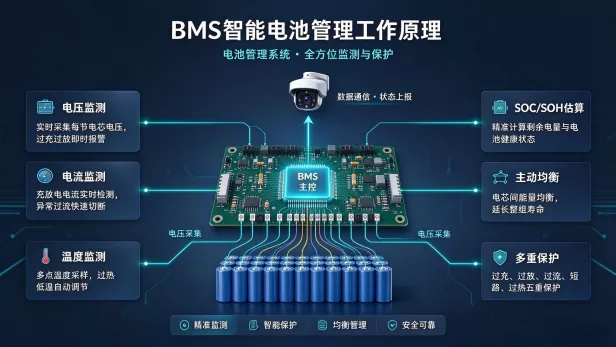 昼夜守护的“动力源泉”: 倍特力锂电PACK电池在智能监控领域的技术价值 昼夜守护的“动力源泉”: 倍特力锂电PACK电池在智能监控领域的技术价值