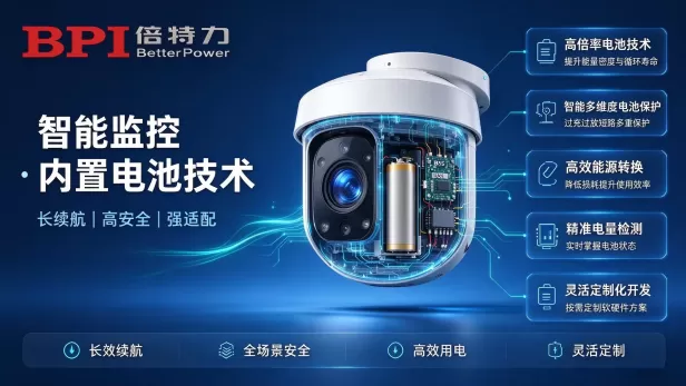 昼夜守护的“动力源泉”: 倍特力锂电PACK电池在智能监控领域的技术价值 昼夜守护的“动力源泉”: 倍特力锂电PACK电池在智能监控领域的技术价值