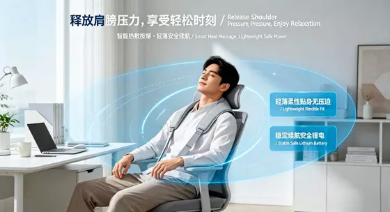 释放肩膀压力，享受轻松时刻：倍特力锂电池在电动肩带领域的技术价值