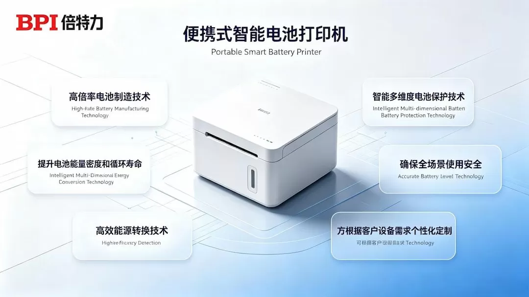 移动打印的“能量后盾”:倍特力锂电池在便携式打印机领域的技术价值 移动打印的“能量后盾”:倍特力锂电池在便携式打印机领域的技术价值