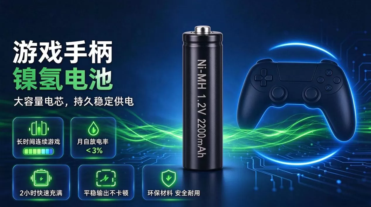 畅玩不间断:倍特力镍氢电池在游戏手柄领域的能量保障 畅玩不间断:倍特力镍氢电池在游戏手柄领域的能量保障