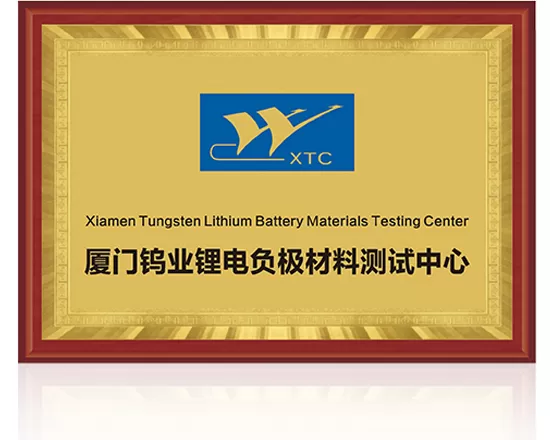 厦门钨业锂电负极材料测试中心